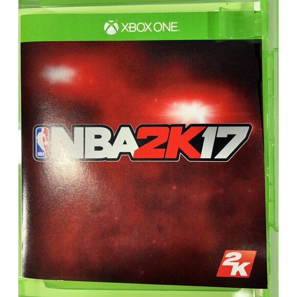 NBA 2K17 Xbox One 2016 Complete with Manual and Inserts Paul George Cover Tested - Picture 4 of 9